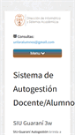 Mobile Screenshot of guarani.unlar.edu.ar